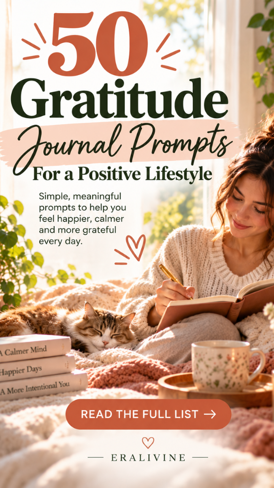 50 Gratitude Journal Prompts For Positive Lifestyle 50 Gratitude Journal Prompts For Positive Lifestyle